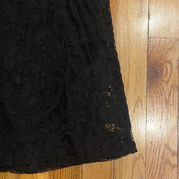 Fortune + Ivy Women's Black Lace Tank Top Size Small - Picture 2 of 4